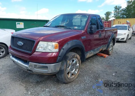2005 Ford F-150 Fx4/Xl/Xlt из США, поврежденный, VIN 1FTRF14575NA29412